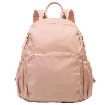 Backpack for Women, School Student College Business Travel Backpack Diaper Bag Waterproof Nylon Anti...