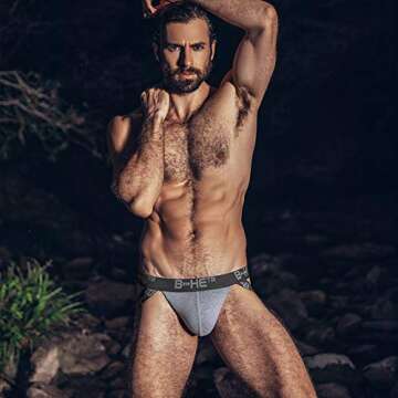 Men's Jockstrap Athletic Supporters Cotton Sport Underwear