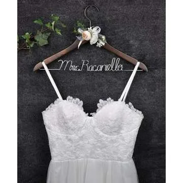 Custom Wedding Hanger for Bridesmaids & Graduates