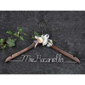 Custom Wedding Hanger for Bridesmaids & Graduates