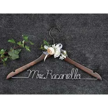 Custom Wedding Hanger for Bridesmaids & Graduates