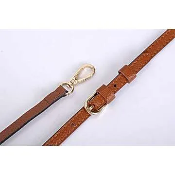 LIVE UP Genuine Leather Purse Strap for Crossbody Bags