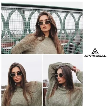 Stylish Appassal Retro Oval Sunglasses for Every Occasion
