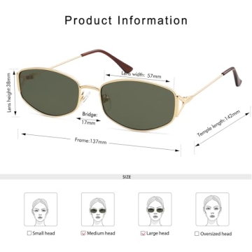 Stylish Appassal Retro Oval Sunglasses for Every Occasion