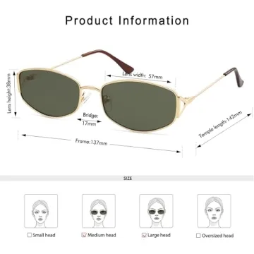 Stylish Appassal Retro Oval Sunglasses for Every Occasion