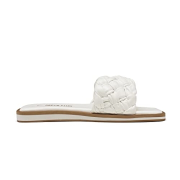 DREAM PAIRS Women's Open Toe Slide Sandals for Summer