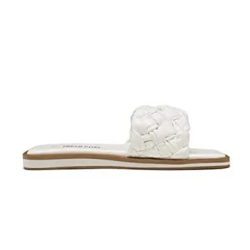 DREAM PAIRS Women's Open Toe Slide Sandals for Summer