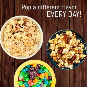 Elite Gourmet Electric Popcorn Kettle Maker for Home Theaters