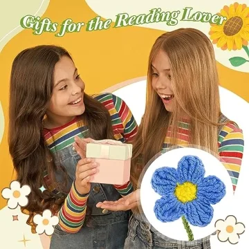 Handmade Flower Bookmark Set for Book Lovers