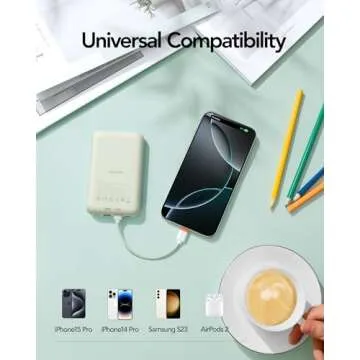 Charmast 10000mAh Fast Charging Portable Power Bank