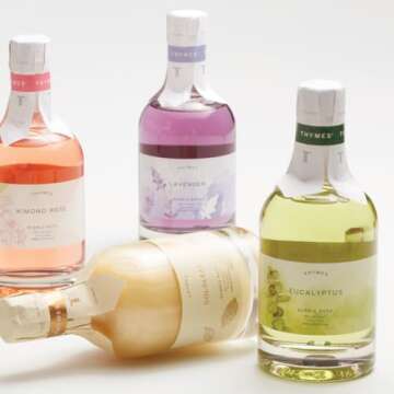 Thymes Goldleaf Bubble Bath - Luxurious Floral Experience