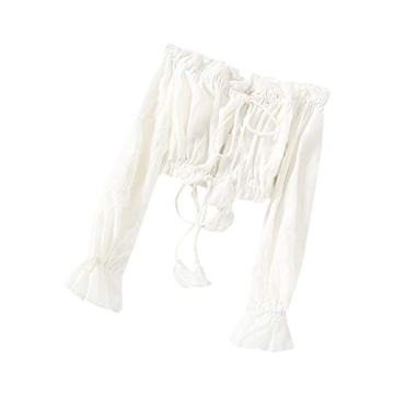 Stylish WDIRARA Off The Shoulder Crop Top for Women