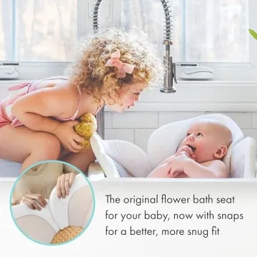 Blooming Bath Seat for Newborns - Comfort & Safety