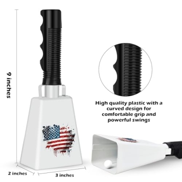 Cow Bells for Events - Big Noise, 2 Pcs Set