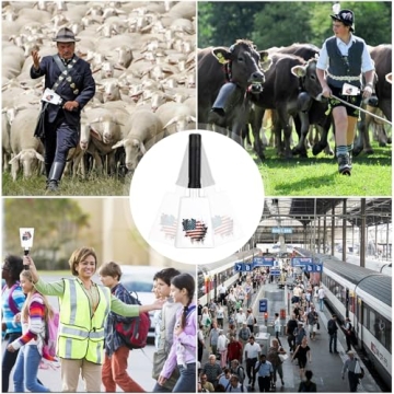 Cow Bells for Events - Big Noise, 2 Pcs Set