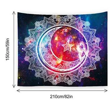 Unique Nidoul Psychedelic Tapestry for Home Decor