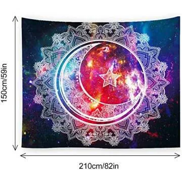Unique Nidoul Psychedelic Tapestry for Home Decor
