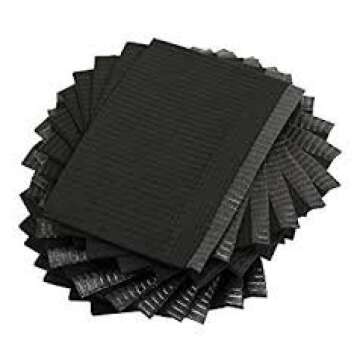 Dental Bibs Sheets - 125pcs Disposable Black Covers