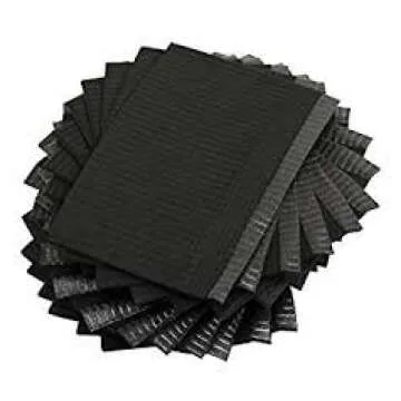 Dental Bibs Sheets - 125pcs Disposable Black Covers