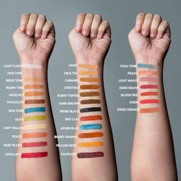 Narrative Cosmetics Alcohol Palette Refill Pans - Skin Tones - Milk Tea