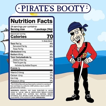 Pirate's Booty Aged White Cheddar Cheese Puffs Pack