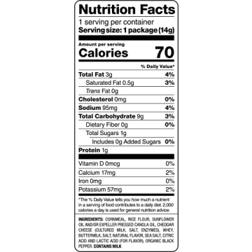 Pirate's Booty Aged White Cheddar Cheese Puffs Pack