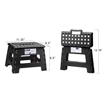 ACSTEP Folding Step Stool - Lightweight & Non-Slip Design