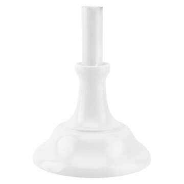 Elegant 10 Inch White Cake Stand for All Occasions