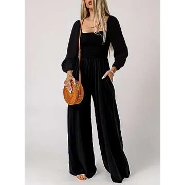 Stylish Happy Sailed Womens Jumpsuit with Pockets