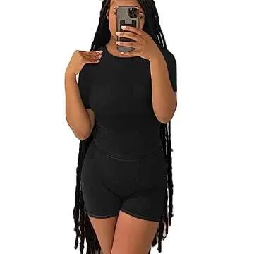 ZFLM Casual Workout Outfits for Women - Comfort & Style