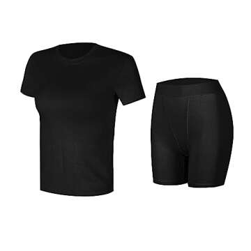 ZFLM Casual Workout Outfits for Women - Comfort & Style