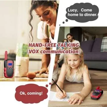 Selieve Outdoor Toys for Kids Ages 4-8, Walkie Talkies for Kids Long Distance 22 Channels 2 Way Radio Interactive Toys Birthday Gifts for 3-12 for Girls and Boys