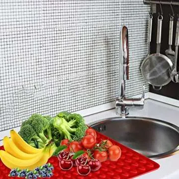 Palksky Mini Heart Silicone Baking Mold for Treats