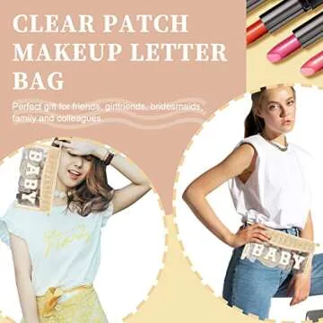 Cute Boho Patch Baby Makeup Bag - Stylish & Waterproof