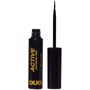 DUO Active Black Adhesive for Strip Lashes - Long-Lasting & Gentle