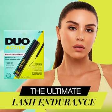 DUO Active Black Adhesive for Strip Lashes 4.6g