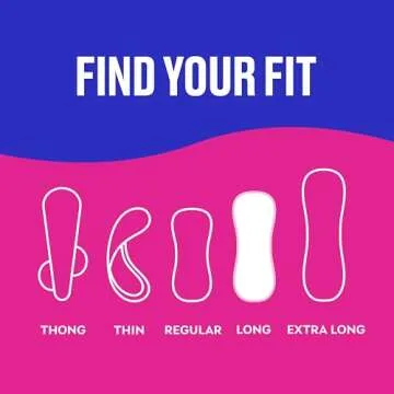 Carefree Panty Liners for Women, Long, Unwrapped, Unscented, 92ct | Pantiliners, Carefree Liners, Daily Liners for Women, Light Periods and Leaks, 8-Hour Odor Control | 92ct (Packaging May Vary)