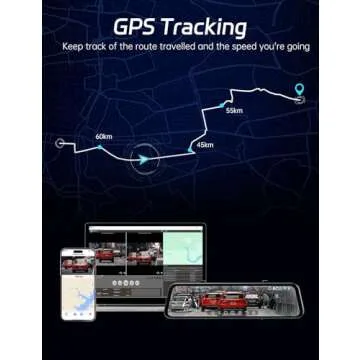 Pelsee P12 Plus 4K WiFi Dash Cam with ADAS & GPS