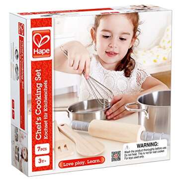 Hape Playfully Delicious - Chef's Cooking Set Playset