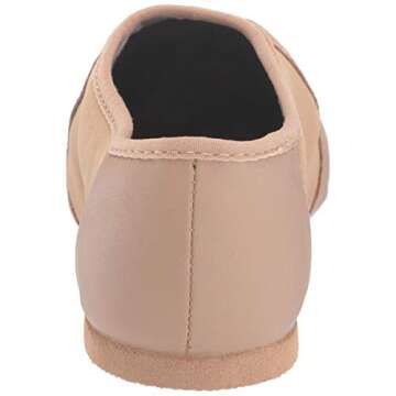 Bloch Girl's Neo-Flex Slip On Jazz Shoe, Tan, 1 X(Medium) US Little Kid