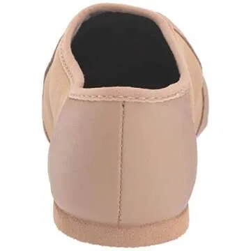 Bloch Girl's Neo-Flex Slip On Jazz Shoe, Tan, 1 X(Medium) US Little Kid