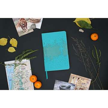 NIV, Kids' Visual Study Bible, Leathersoft, Teal, Full Color Interior: Explore the Story of the Bibl...