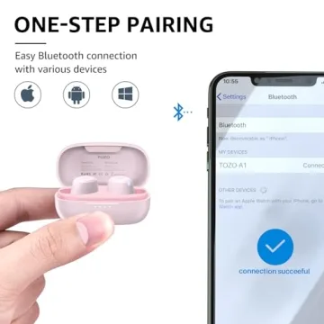 TOZO A1 Mini Wireless Earbuds with Bluetooth 5.3