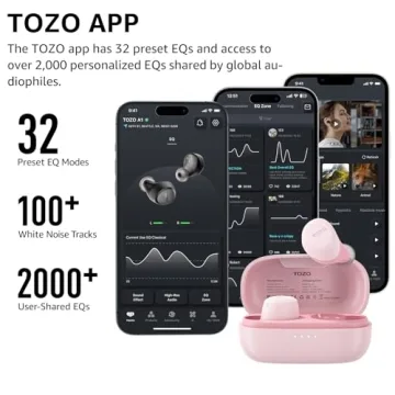 TOZO A1 Mini Wireless Earbuds with Bluetooth 5.3