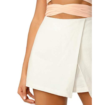 WDIRARA Women's Summer Wrap Shorts - Comfortable & Stylish
