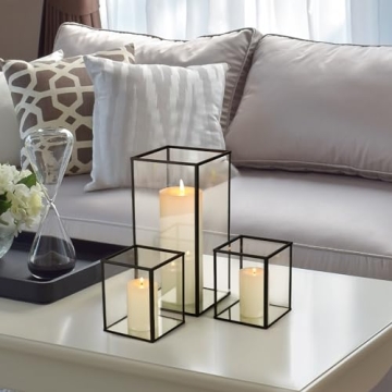 Buy Phosphor Hurricane Candle Holder Set for Elegant Decor