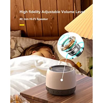 elesories White Noise Machine for Better Sleep and Relaxation