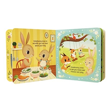 Somebunny Loves You Greeting Card Book for Kids