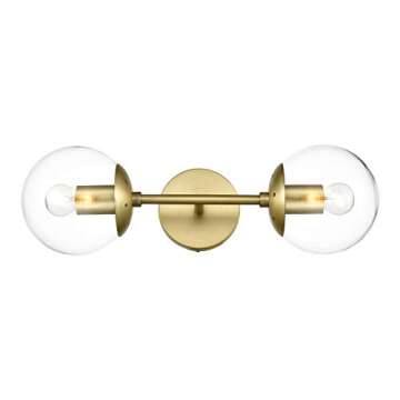 Light Society Zeno 2-Light Globe Wall Sconce for Home