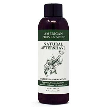 Premium Aftershave for Men: American Provenance 3.4 FZ